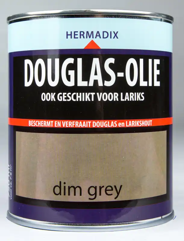 Gecertificeerd Hermadix Douglas-Olie Dim Grey 0,75L