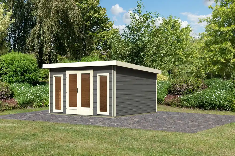Must-Have Tuinhuis Radeburg 3 Grijs 406 x 393 cm