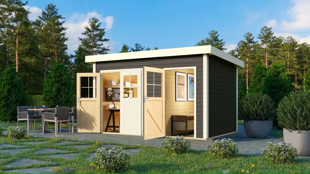 Bestel Nu Tuinhuis Tintrup Terragrijs 364 x 244 cm