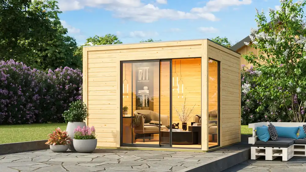 Merkproduct Tuinhuis Dice 1 308 x 308 cm