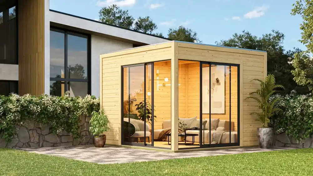 Direct Beschikbaar Tuinhuis Dice 3 308 x 308 cm