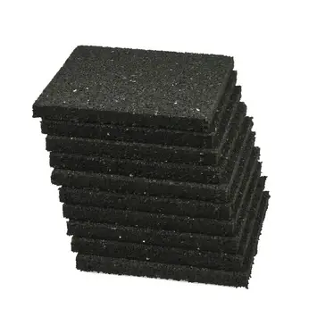 Koop Online Rubberen Onderleggers 10 x 10 x 1 cm