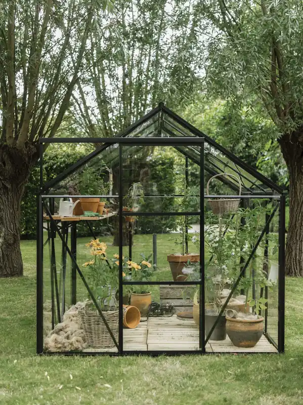 Royal Well Tuinkas Kate IV Full Options 192 x 375 cm Zwart Beperkte Voorraad