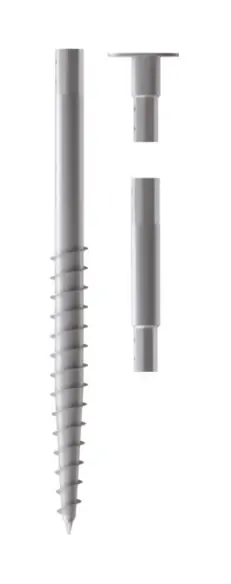 FIRST BASE PRO-Serie V-76 Modulair Schroefdeel 3.6 x 76 x 1550 mm Beste Prijs