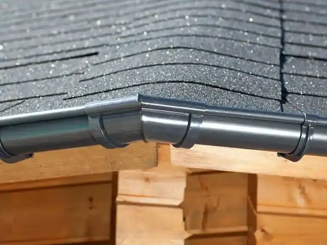 Nu Kopen PVC Dakgoot Achthoekig Dak GD16 Antraciet 14-19.25 m