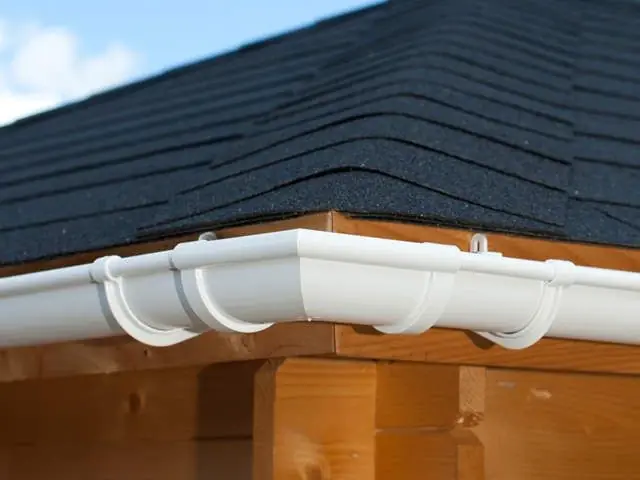 Gereduceerde Prijs PVC Dakgoot Vierhoekig Dak GD16 Wit 14-17.5 m
