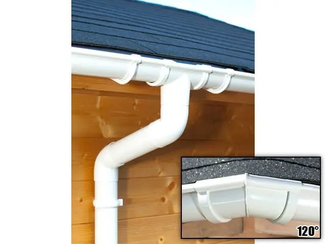 PVC Dakgoot Zeshoekig Dak GD16 Wit - Lengte 1050 cm Beste Prijs
