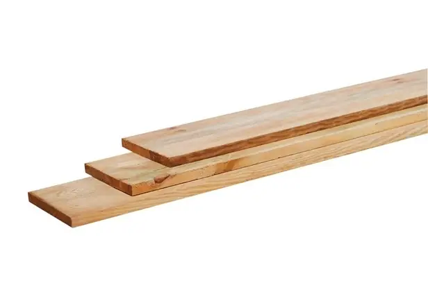 Me Grenen Plank 1.6 x 14 cm (16 x 140 mm) Geschaafd - Lengte 300 cm Populair