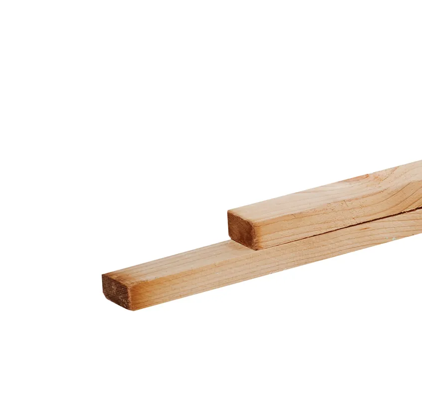 Vuren Panlat 2.4 x 4.8 cm (24 x 48 mm) Geïmpregneerd - Lengte 250 cm Populair