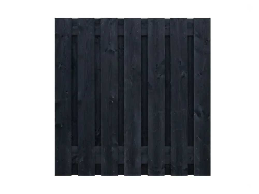 Koopje Douglas Schutting Fijnbezaagd Zwart Gedompeld - Lengte 180 x 180 cm