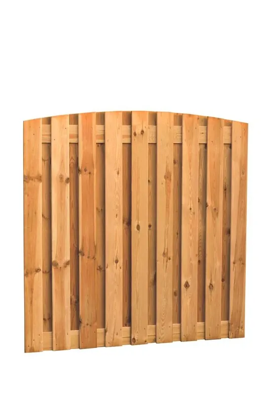 Populair Grenen Schutting Geschaafd Met Toog 19-Planks Groen Geïmpregneerd 180 x 180 cm