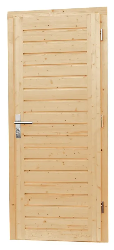 Vuren Enkele Dichte Deur Onbehandeld 90 x 201 cm Flitsaanbieding