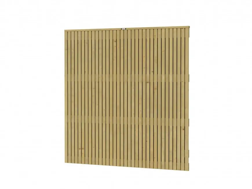 Vuren Schutting Rhombus Dubbelzijdig Verticaal 180 x 180 cm Snelle Levering
