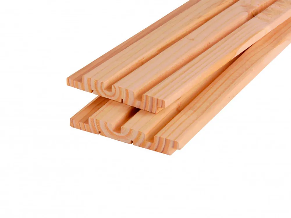 Redwood Triple Rhombusprofiel 2,2 x 14 cm - Lengte 400 cm Nieuw