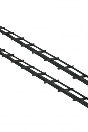 DHZ Shutter Framewerk RVS Zwart 2 Stuks - Lengte 165 cm Hete Deal