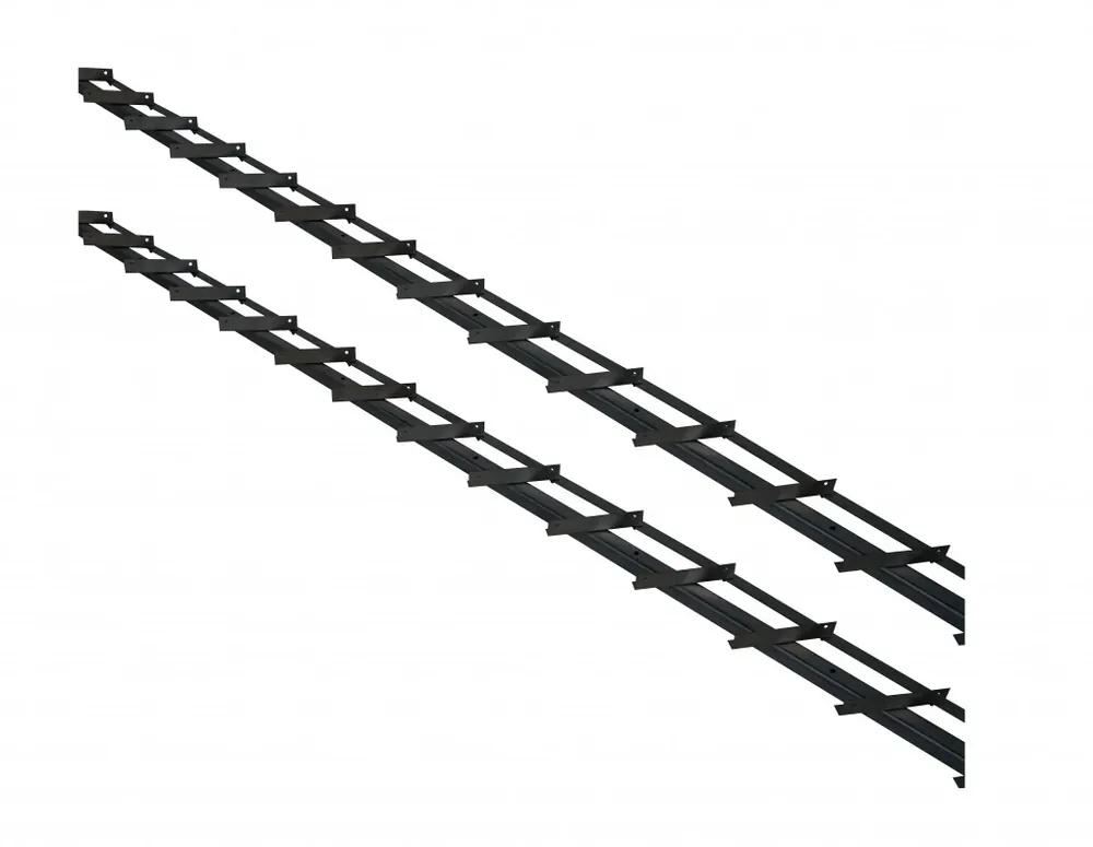 DHZ Shutter Framewerk RVS Zwart 2 Stuks - Lengte 165 cm Hete Deal