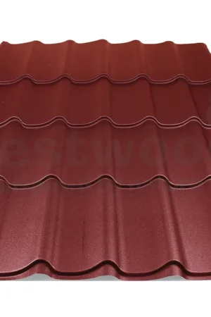ArcelorMittal Dakpanplaat Luna Mat Rood - Lengte 105 cm Beperkte Voorraad
