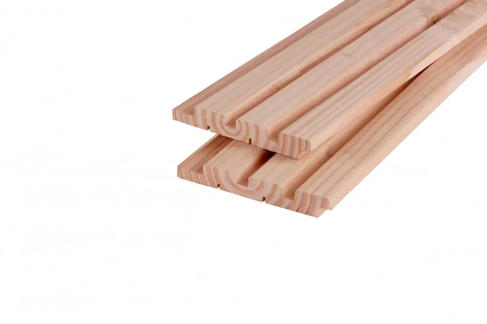 Hete Deal Douglas Rhombusprofielplank Triple 2.2 x 14.5 x 300 cm