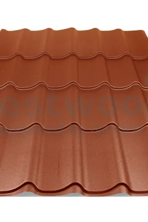 ArcelorMittal Dakpanplaat Luna Mat Terracotta - Lengte 135 cm Weekendaanbieding