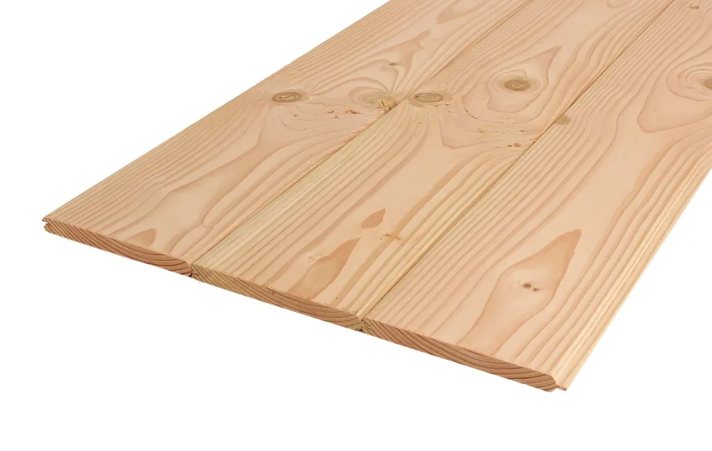 Uitverkoop Douglas Dakbeschot Geschaafd 1.8 x 19.5 cm - Lengte 500 cm