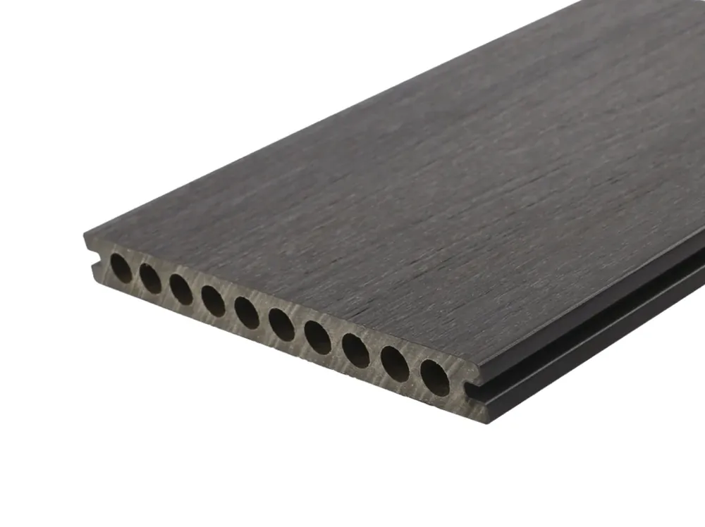 Composiet Vlonderplank Donkergrijs 2.3 x 21 cm - Lengte 400 cm Speciale Aanbieding