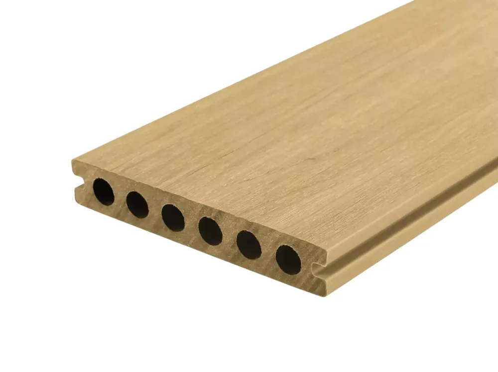 Gratis Retour Composiet Vlonderplank Red Cedar 2.3 x 13.8 cm - Lengte 400 cm