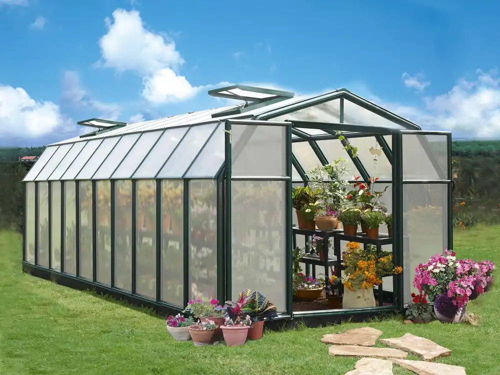 Direct Verzonden Palram Canopia Tuinkas Hobby Gardener 260 x 636 cm Groen