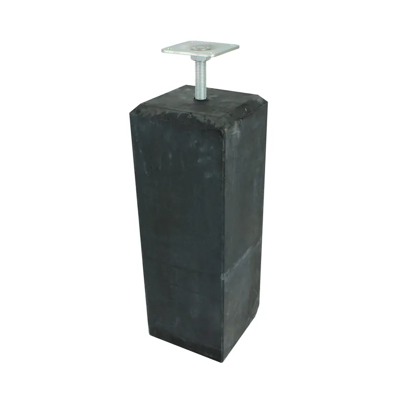 Veilige Betaling Betonpoer met Facetrand 18 x 18 x 58 cm