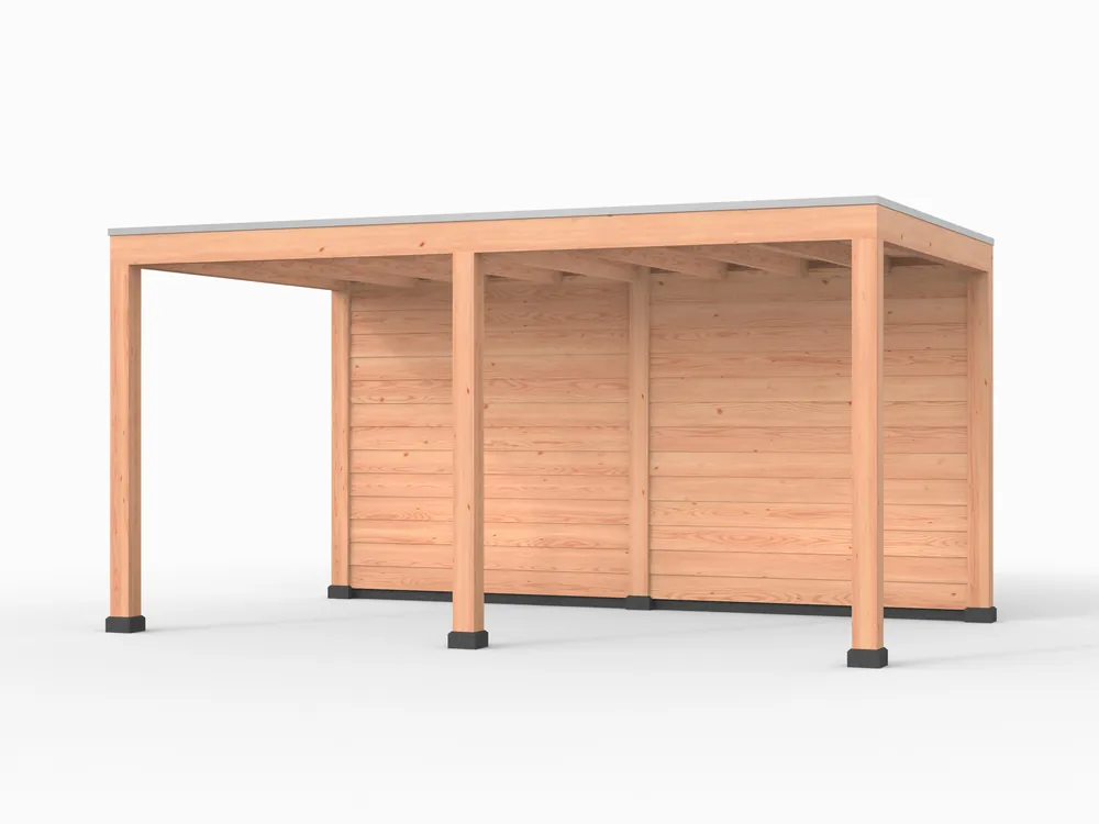 Douglas overkapping, 500 x 300, met achterwand, Westwood Elegant Koop Online