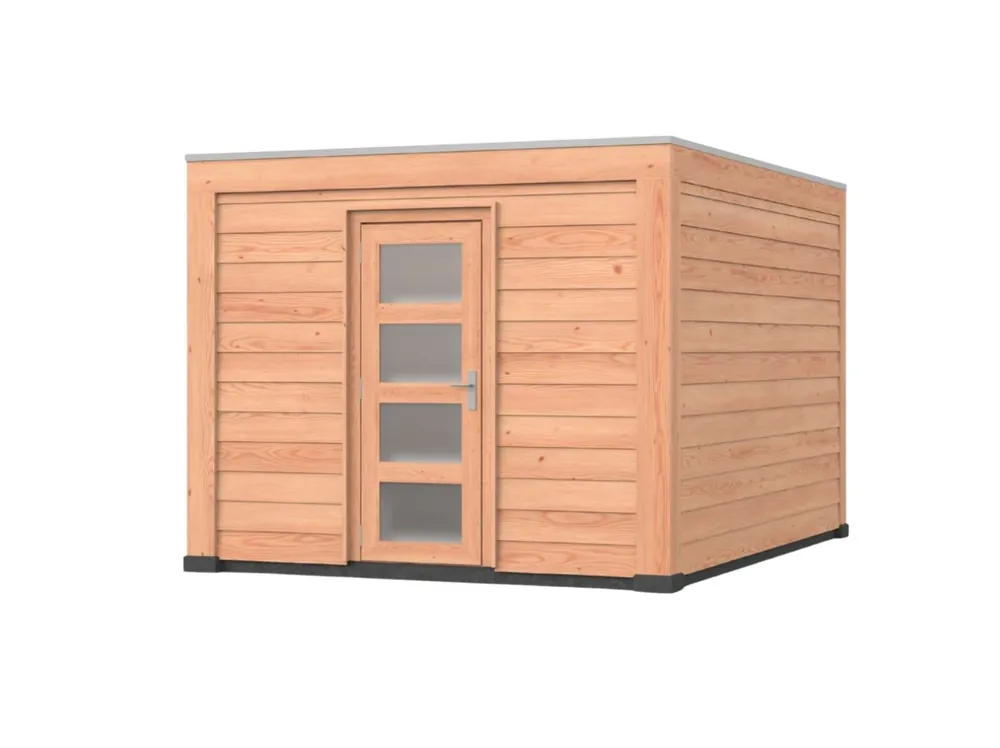 Douglas overkapping, 300 x 400, met schuur, Westwood Robuust Superprijs