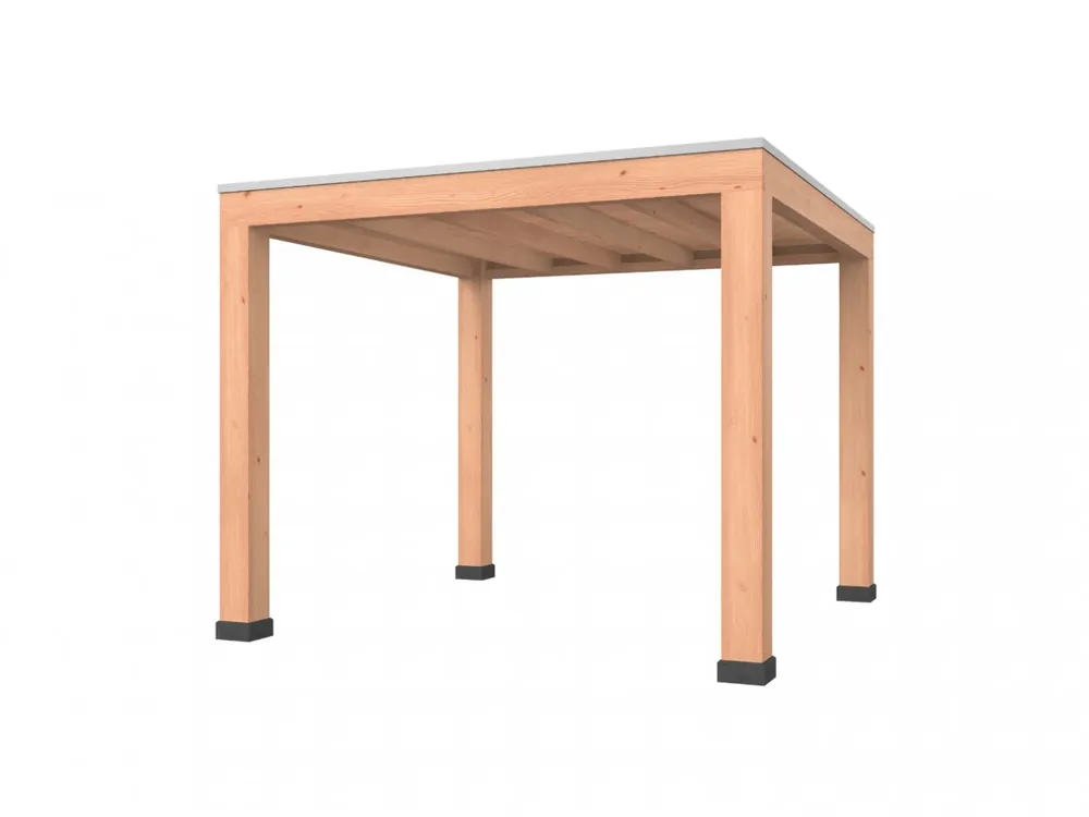 Douglas overkapping, 300 x 300, Westwood Robuust Aanbieding