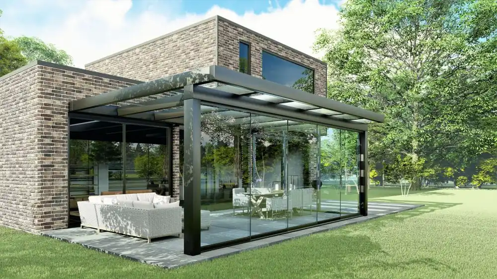 Betrouwbaar Aluxe Ultraline glas 7000 mm breed