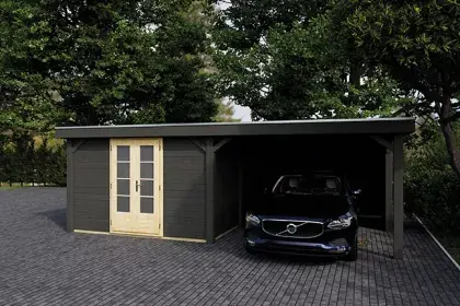 Hoge Kwaliteit Lugarde configuratie carport CP8