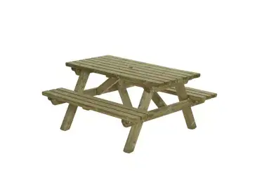 Exclusieve Aanbieding Picknicktafel 150x150cm 0407