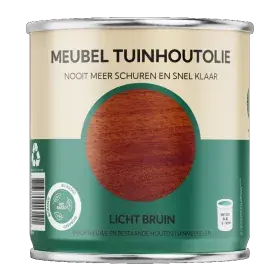 MEUBEL TUINHOUTOLIE LICHT BRUIN 0,75 LTR Bestseller