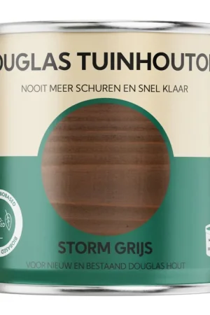Tuinhoutolie donker zwart Aanbieding