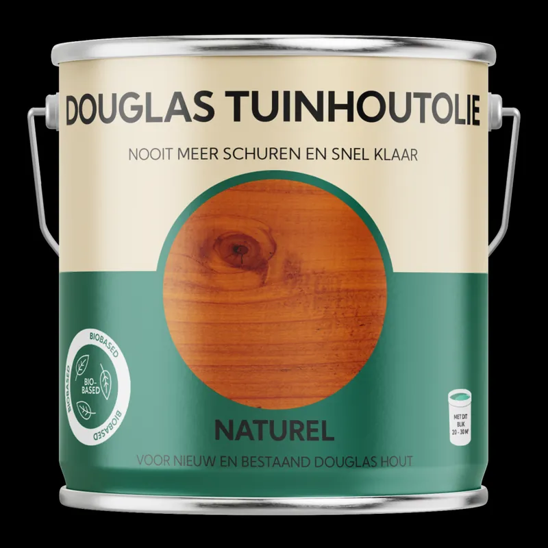Tuinhoutolie licht wit Korting