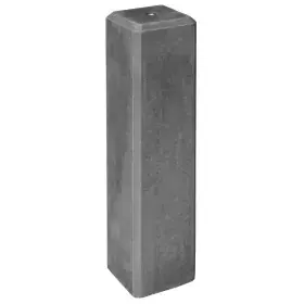 Bestel Nu Berton© betonpoer 14,0 x 14,0 x 60,0 cm, antraciet, M16-bus, kleine velling P143716