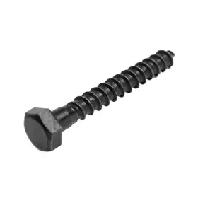 Aanbieding Houtdraadbout zwart 6x60 5 stuks