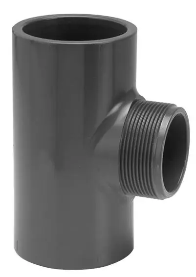 Laatste Versie VDL PVC T-stuk 90 graden 20 mm x 3/4‘‘ bu.dr. PN16