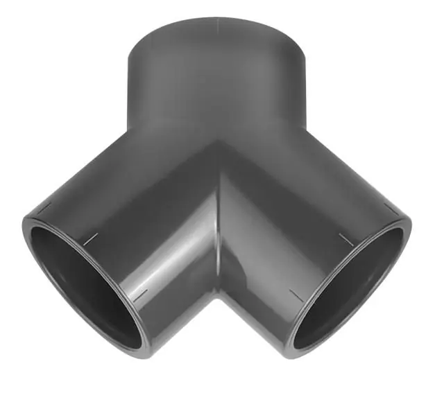 PVC Y-Stuk Ø 75 x 75 mm PN16 Beperkt Aanbod