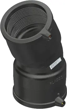 Plasson elektrolas knie 110 mm 22,5 graden Finale Uitverkoop