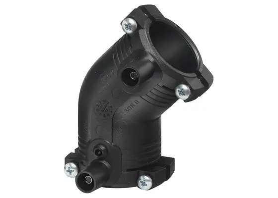 ELGEF elektrolas knie 45 graden 63 mm - PE100 / SDR17 Alleen Vandaag