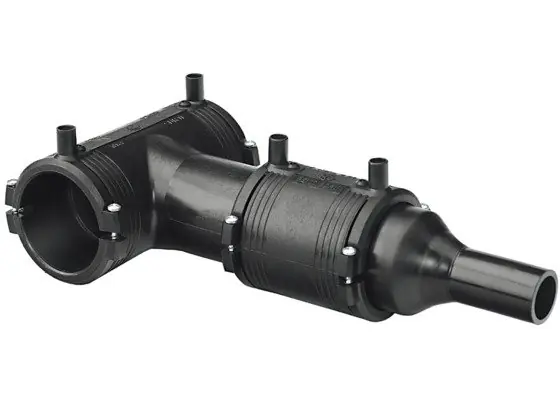 Nu Kopen ELGEF elektrolas T-stuk 90 graden reductie kit 110 mm/63 mm