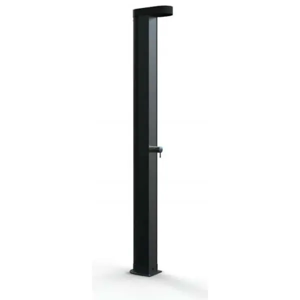 Angel solar buitendouche gepolijst RVS-304 - warm/koud water Koopje