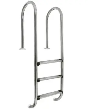 Zwembadtrap recht RVS-316 - 4 treden ladder Bestseller