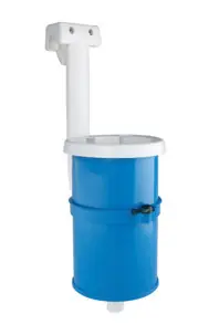 Lage Kosten Drijvende skimmer Ø160 mm. Max. flow 5 m³/u.