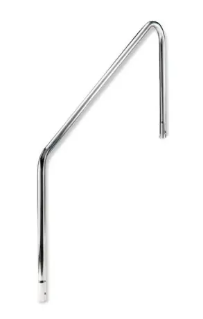 Gereduceerde Prijs Grijpleuning RVS met flenzen 1220 mm Zwembad handgrepen