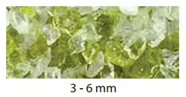 Favoriet Eco glass filtermedia 3 - 6 mm - gerecycled glas