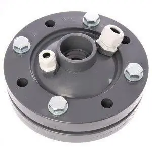 Laatste Versie PVC bronkop / putdeksel 125mm (1 1/4" / 50 mm doorvoer)